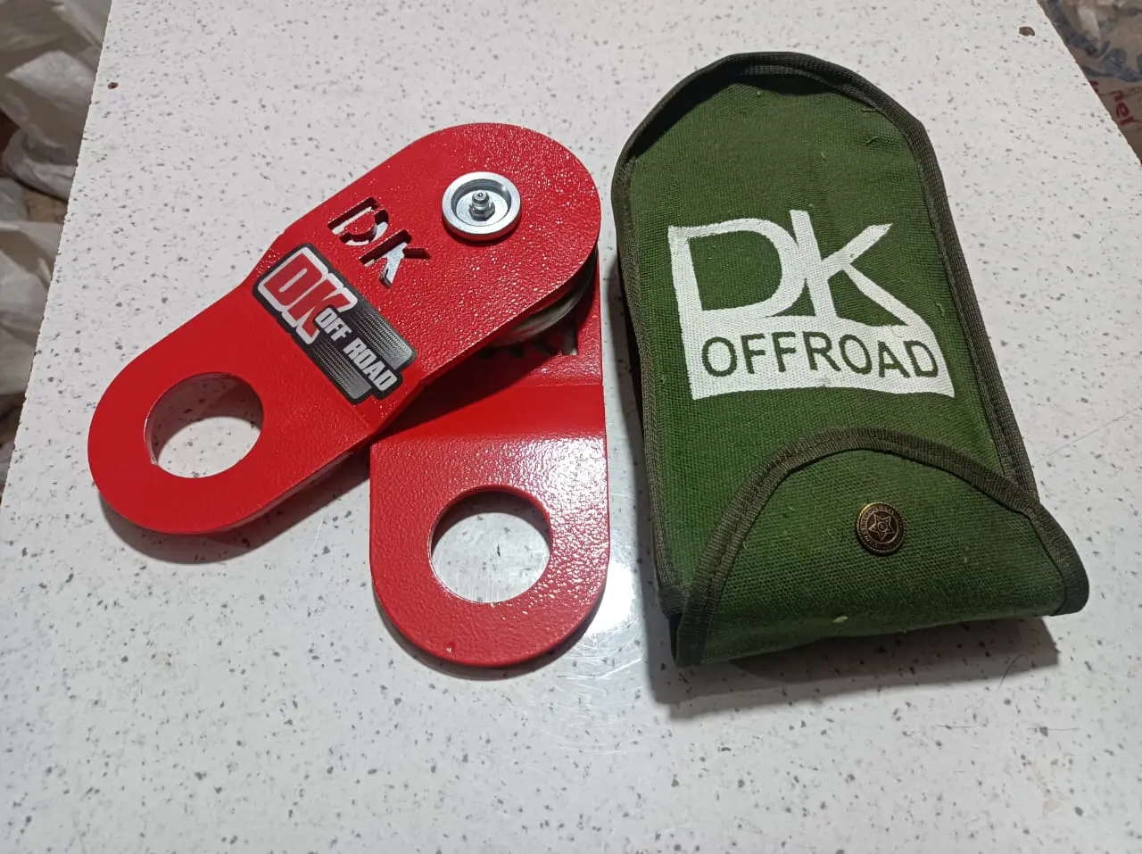 قرقره وینچ 8 تنی (تک شيار) قرمز برند DK - 2