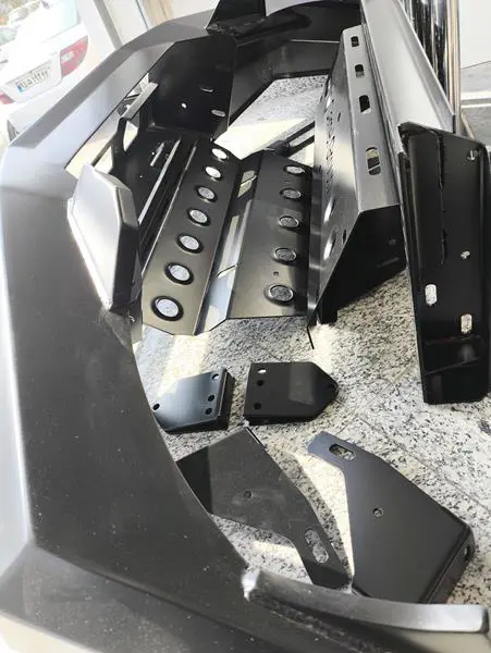 سپر جلو سه تکه بدون گارد KMC T8 برند Camel - 2